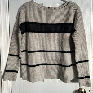 Vince Wool Striped Pullover